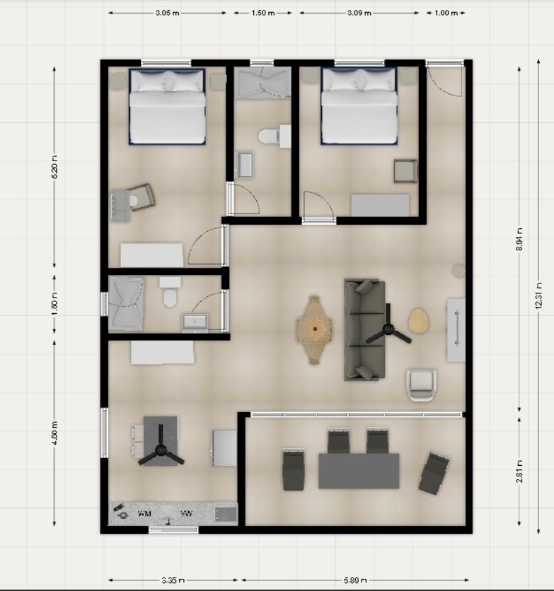 Apartment in Mambo Beach