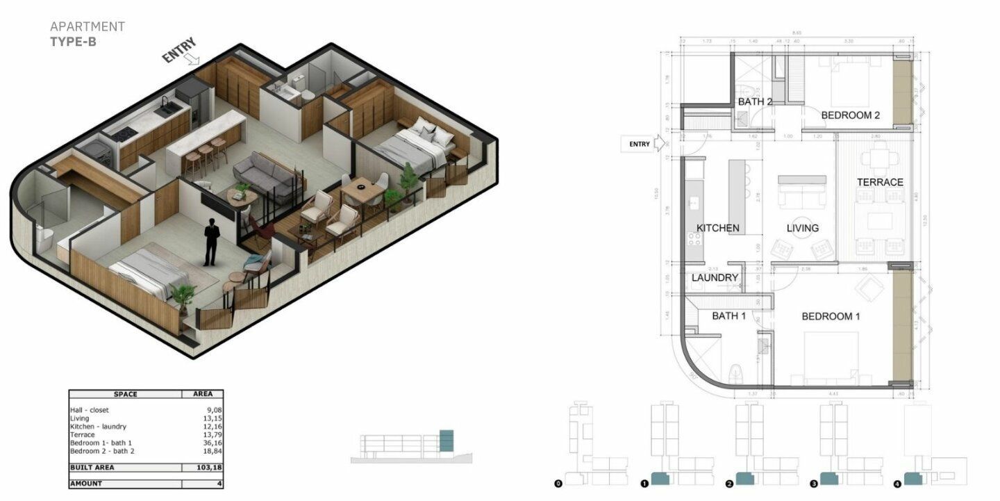 Apartment in Vista Royal