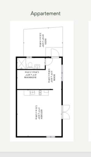 Apartment in Girouette